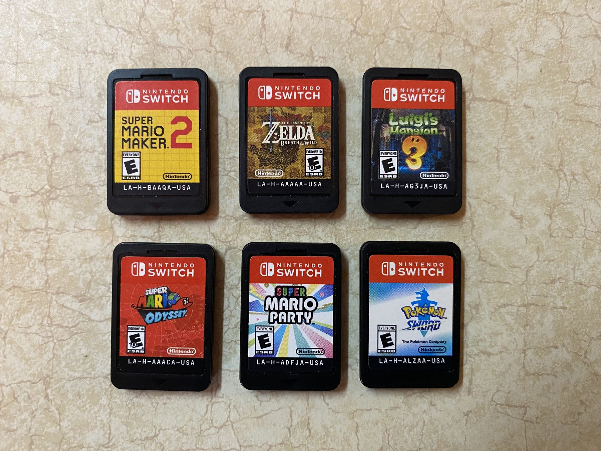 NINTENDO SWITCH GAMES