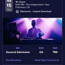 Mindchatter SF At The Independent Resell
