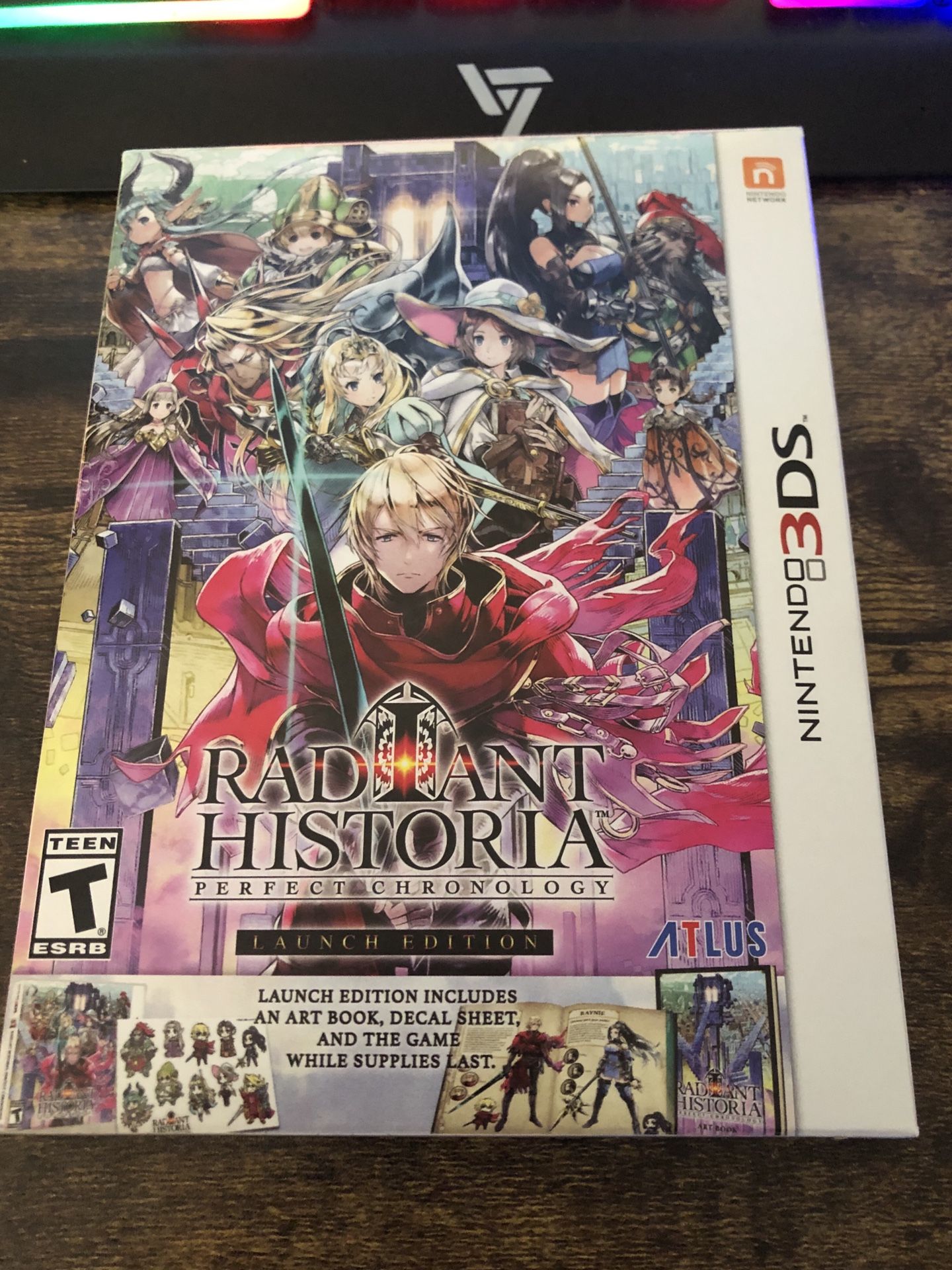 Radiant Historia. 3DS XL. Launch Edition.