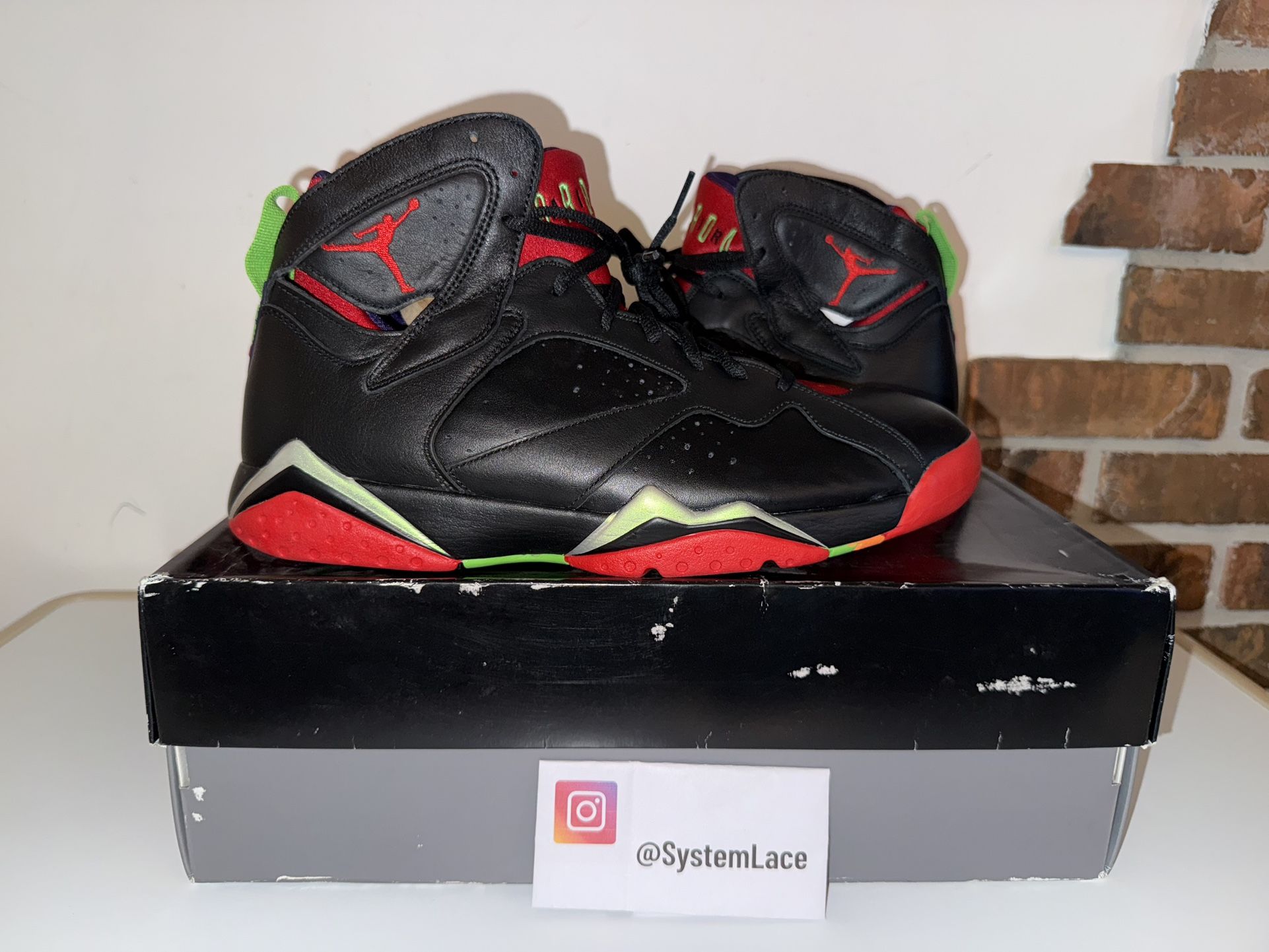Air Jordan 7 Marvin The Martian Size 12