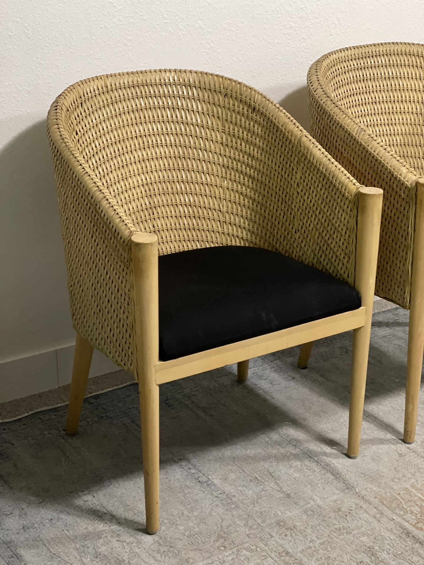 Two Vintage Rattan Barrel Chairs for Sale in Kirkland, WA OfferUp