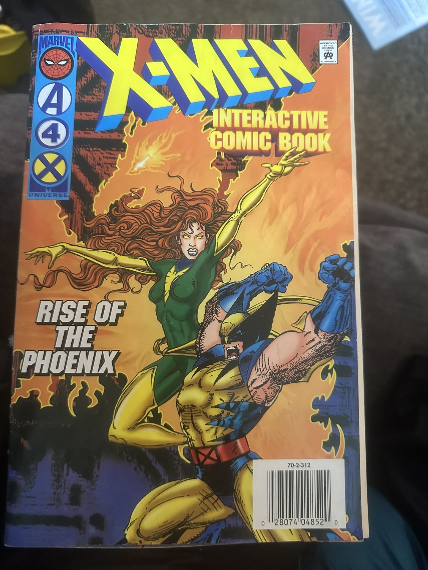 X-Men Interactive Comic Book