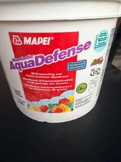 Mapei Mapelastic AquaDefense Waterproofing Membrane 1 Gallon