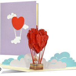 Card Handmade Heart Pop-up