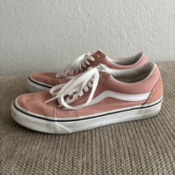 Women’s size 8 vans - rose 