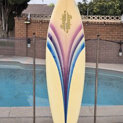 Vintage Becker Single Fin Surfboard