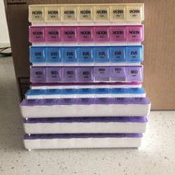 Weekly Pill Boxes