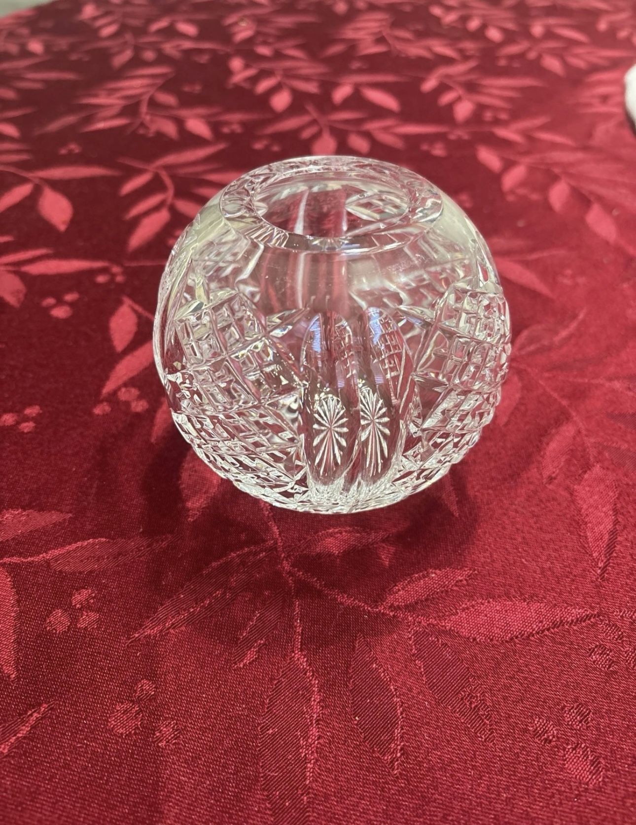 Waterford crystal Rose Bud Case