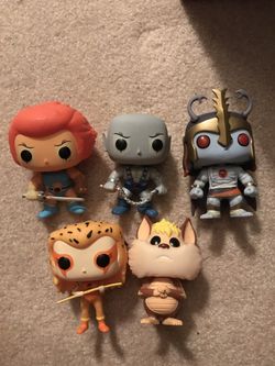 Funko pop vaulted rare thunder cats set no boxes