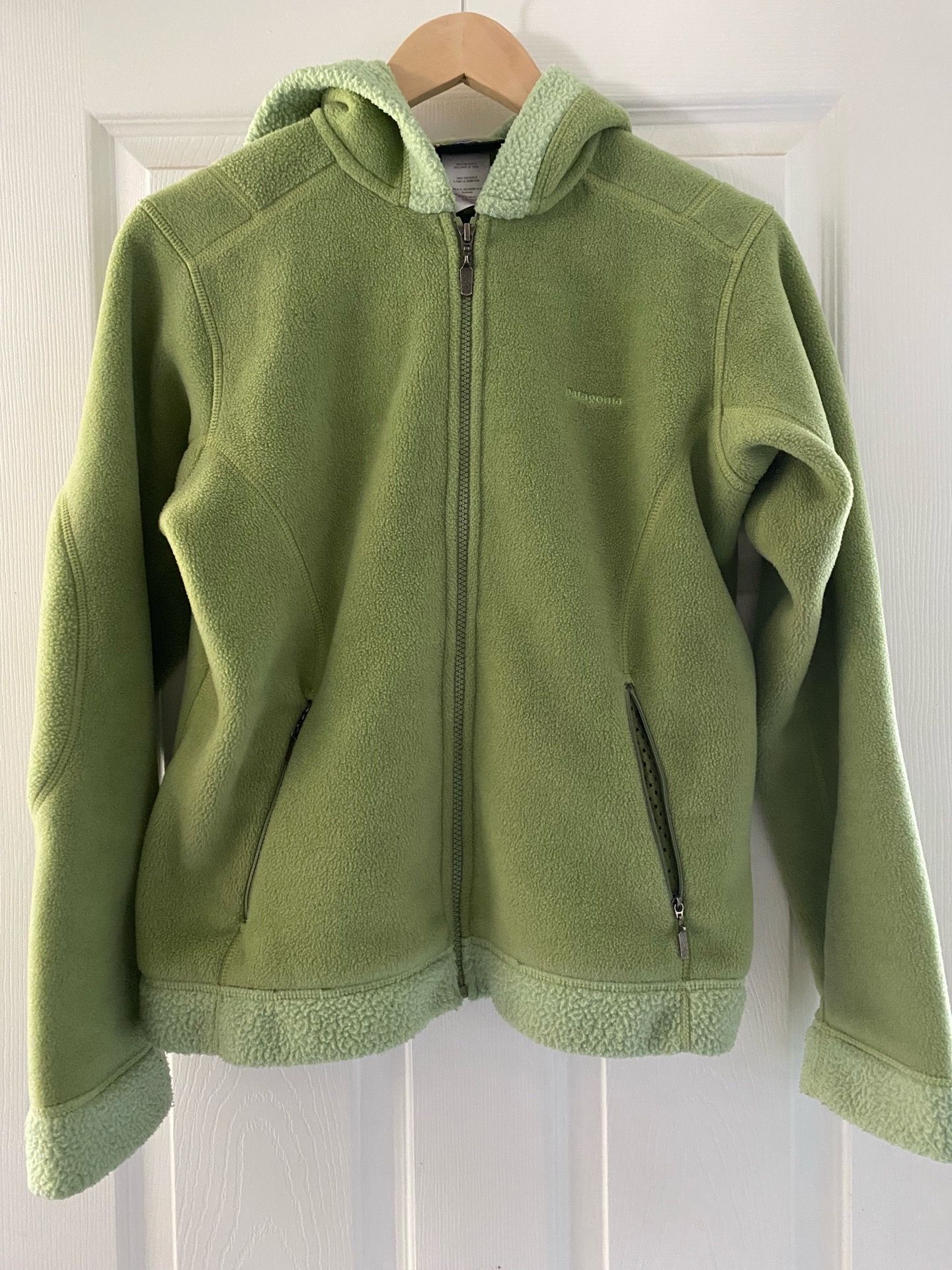 Vintage Patagonia Women’s Synchilla Arctic Fleece Jacket Size M Color Green