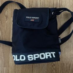 Vintage polo sport bag top