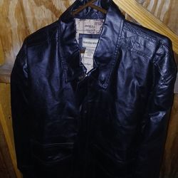 Scandia woods leather jacket