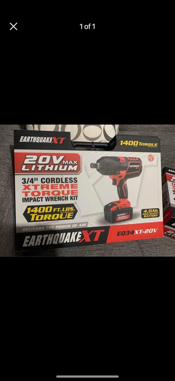 20 V Max Lithium 3/4 Cordless