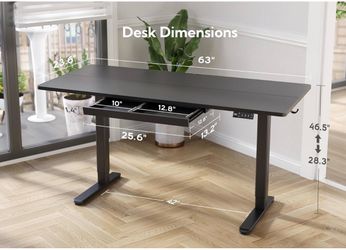 Standing Desk with Drawer