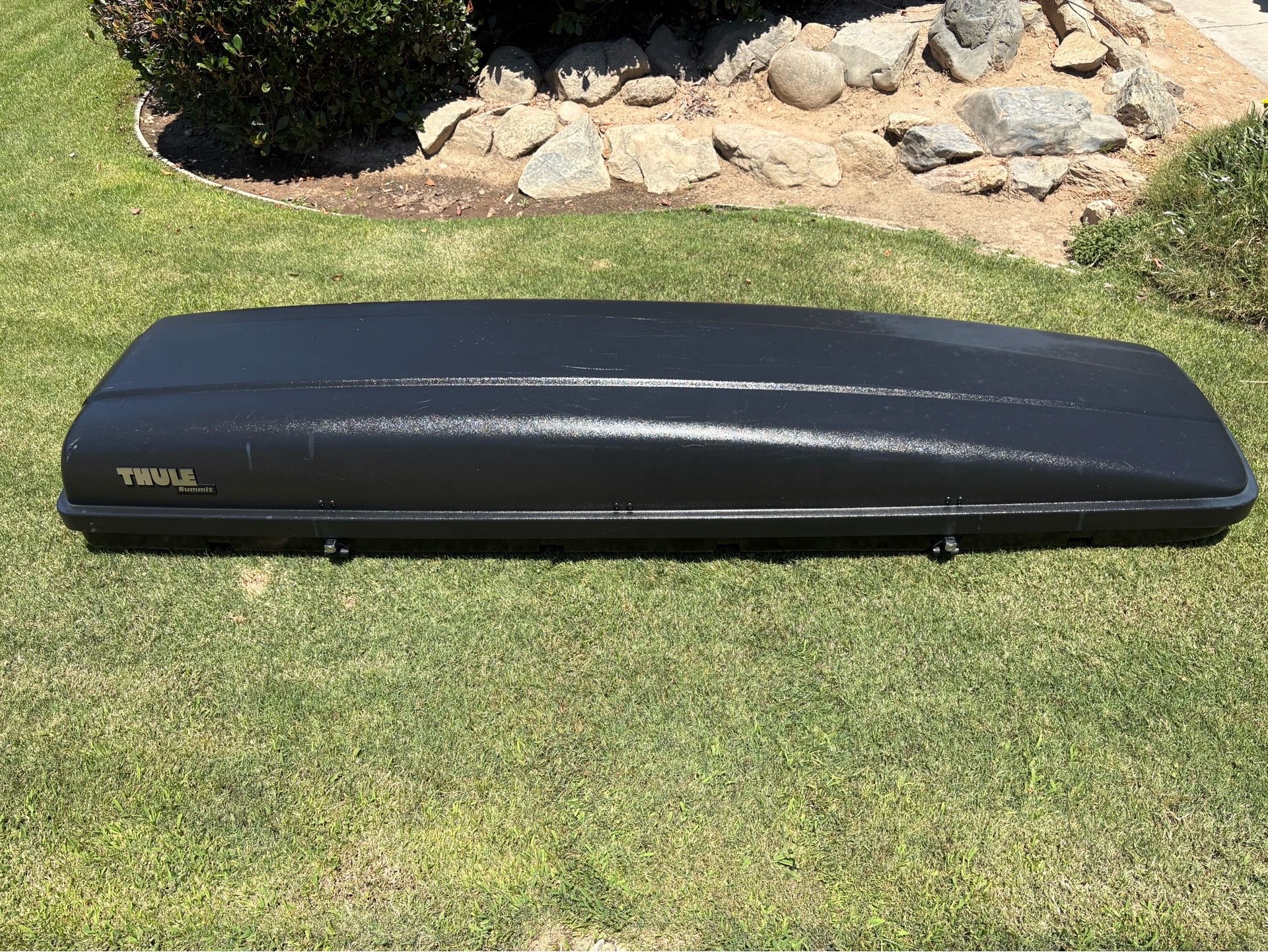 Thule Car Roof Container With Lock And Key