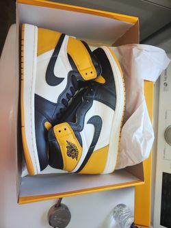 Jordan Yellow Toes 1s Ds Brand New