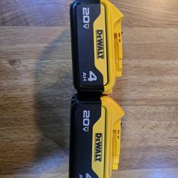 Dewalt Battery 20V MAX 4Ah 