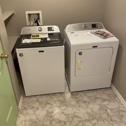 Washer And Electric Dryer 