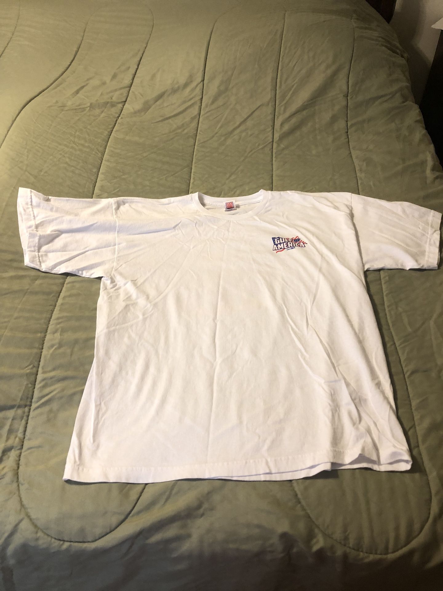 Men’s Size 2XL Gulf Of America Tee Shirt Made In The USA NWOT