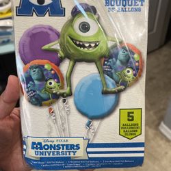 Monsters Inc. balloons 