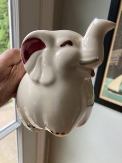 Vintage Elephant Creamer