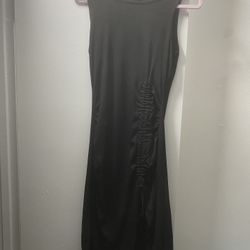 Black Dress( Slit On The Side)