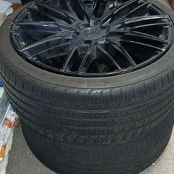 Tires And With Rims 