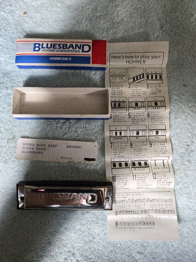 Hohner Bluesband Harmonica
