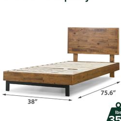 Millwood Pines Kai Wooden Bed