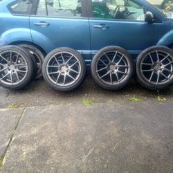 niche  m130 targa. Continental Tires 245/45/ R19"
