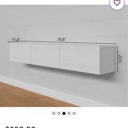 Ozge floating Tv stand