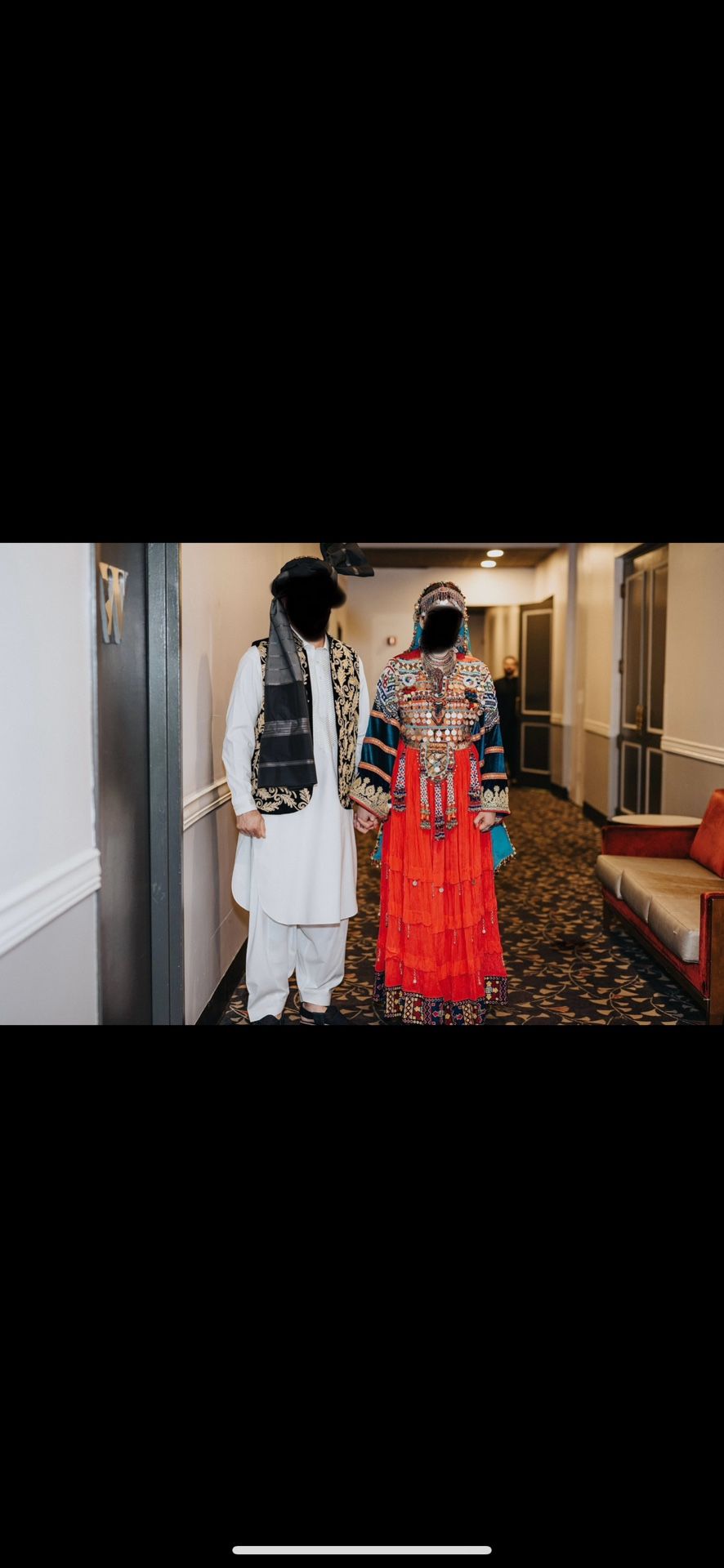 Afghan Wedding Henna Dress