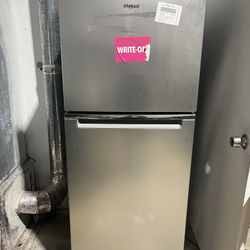 SALE! Refrigerator 24” inches wide Whirlpool Top and bottom 