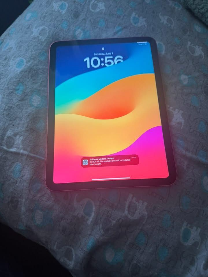 Pink iPad