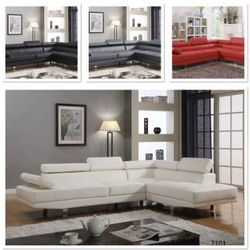 Warehouse sectional sofa sale- limited supply- 0 interest Finance available. 