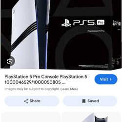 Playstation 5 Pro Brand New 
