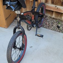Boys 12" Dark Vader Bike Good Condition 