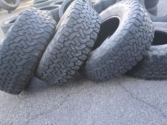 π4 TIRES SET 315/70/17 BFGOODRICH ALL/TERRAIN