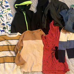 Boys clothes Bundle Size 6-7 Big Lot Sweaters, Shirts, Jean, Pants And More