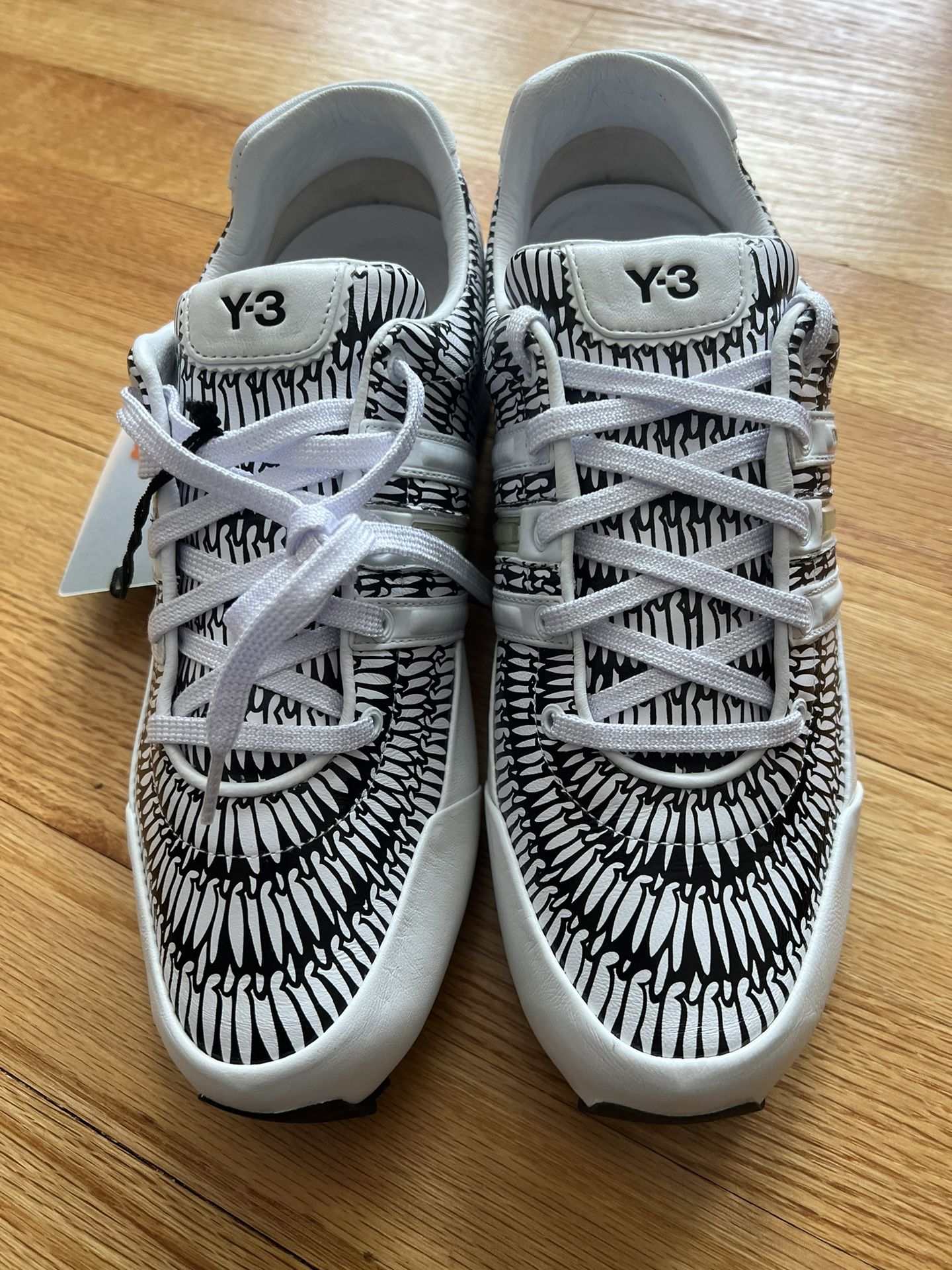 Rare New Adidas Y-3 Yohji Yamamoto Sprint Golf Trainers White Limited Size 7.5