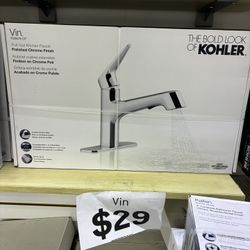Kohler Vin Pull-Out Kitchen Faucet
