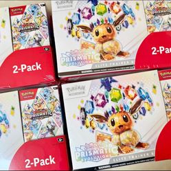 Prismatic Evolutions Costco Bundle