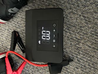 Portable Jump Starter with Air Compressor