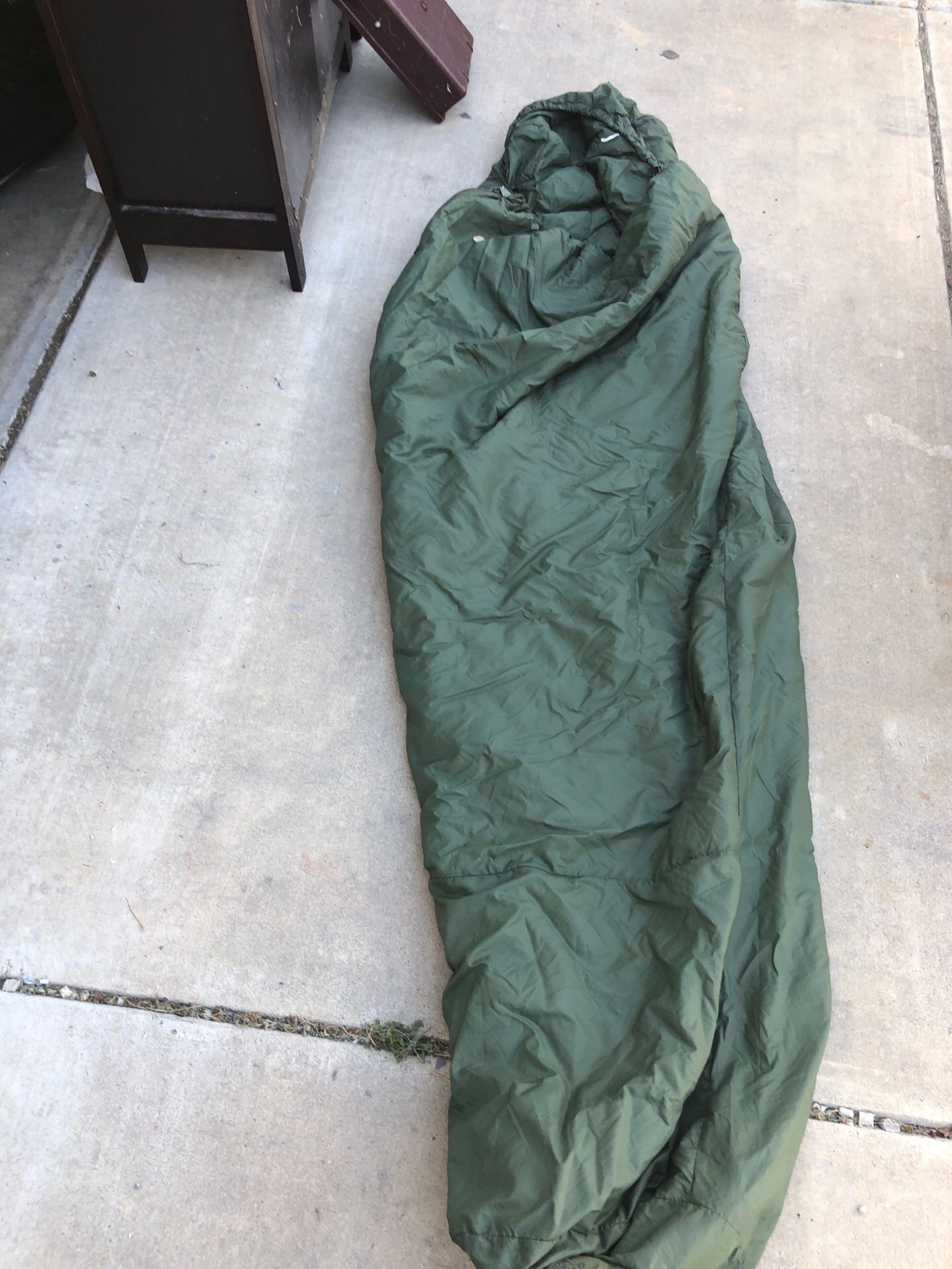 Military sleeping bag sleep system