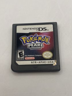 Pokemon Pearl Version Nintendo DS Authentic Tested Working Cartridge Only