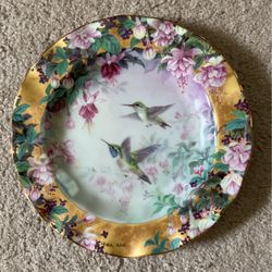 “Gilded Grandeur” Bradford Exchange Decorative Art Plate By Lena Liu