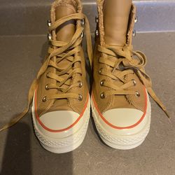 Converse Chuck Sneakers Caramel Brown 70 High 