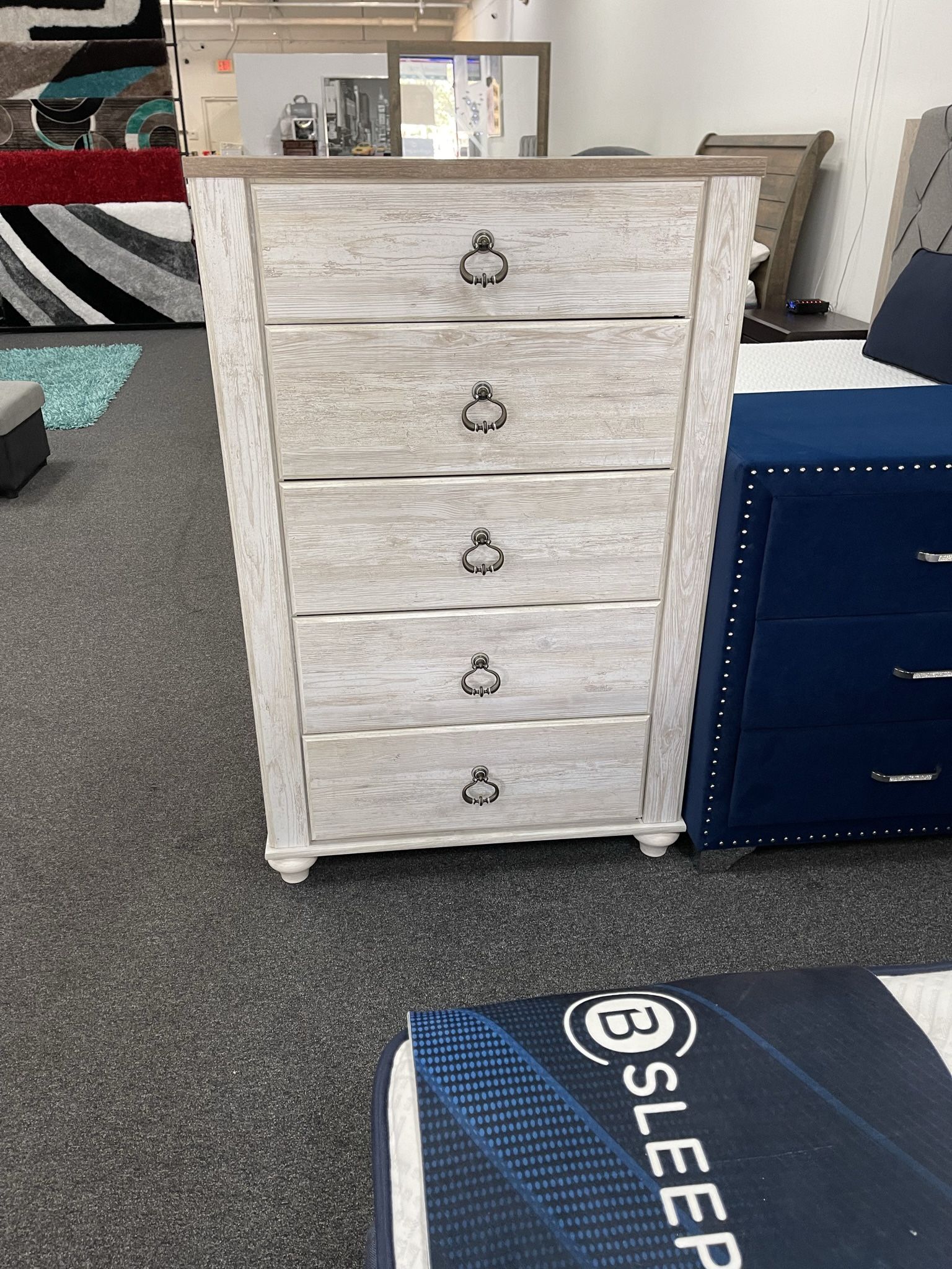 🛏️🛏️TALL CHEST 5 Drawers 🛋️🛋️