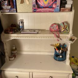 Desk Top And Chair Wood Material  Only No Toys Used But In Great Condition 