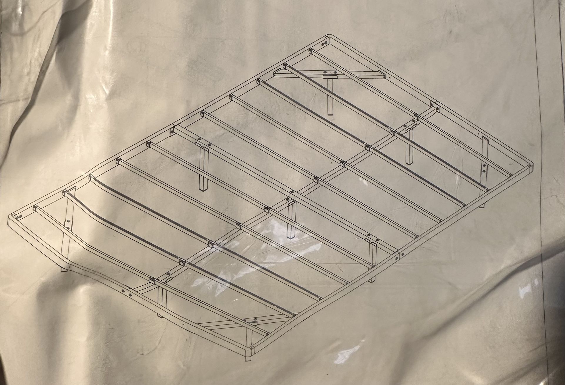 New 6” Full Size Bed Frame